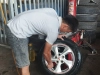 Xe đi vá lốp lưu động trảng bom
