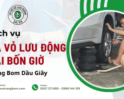 Vá vỏ lưu động hai bốn giờ Trảng Bom Dầu Giây - Hỗ trợ nhanh, xử lý sự cố lốp xe tận nơi